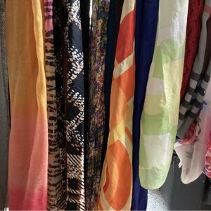 Colorful Patterned Scarves Collection